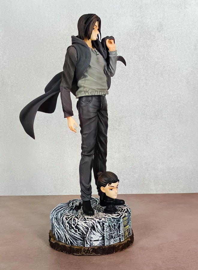 KENMA AOT Eren Yeager Iconic Action Figure with 2 Heads (30 CM) for Collection Toy Standee Figurine - Image 3